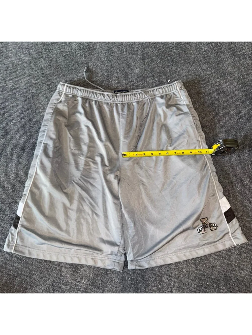 Aeropostale Baggy Gray Athletic Hoop Shorts Mens XL Vtg y2k 90s Rare
